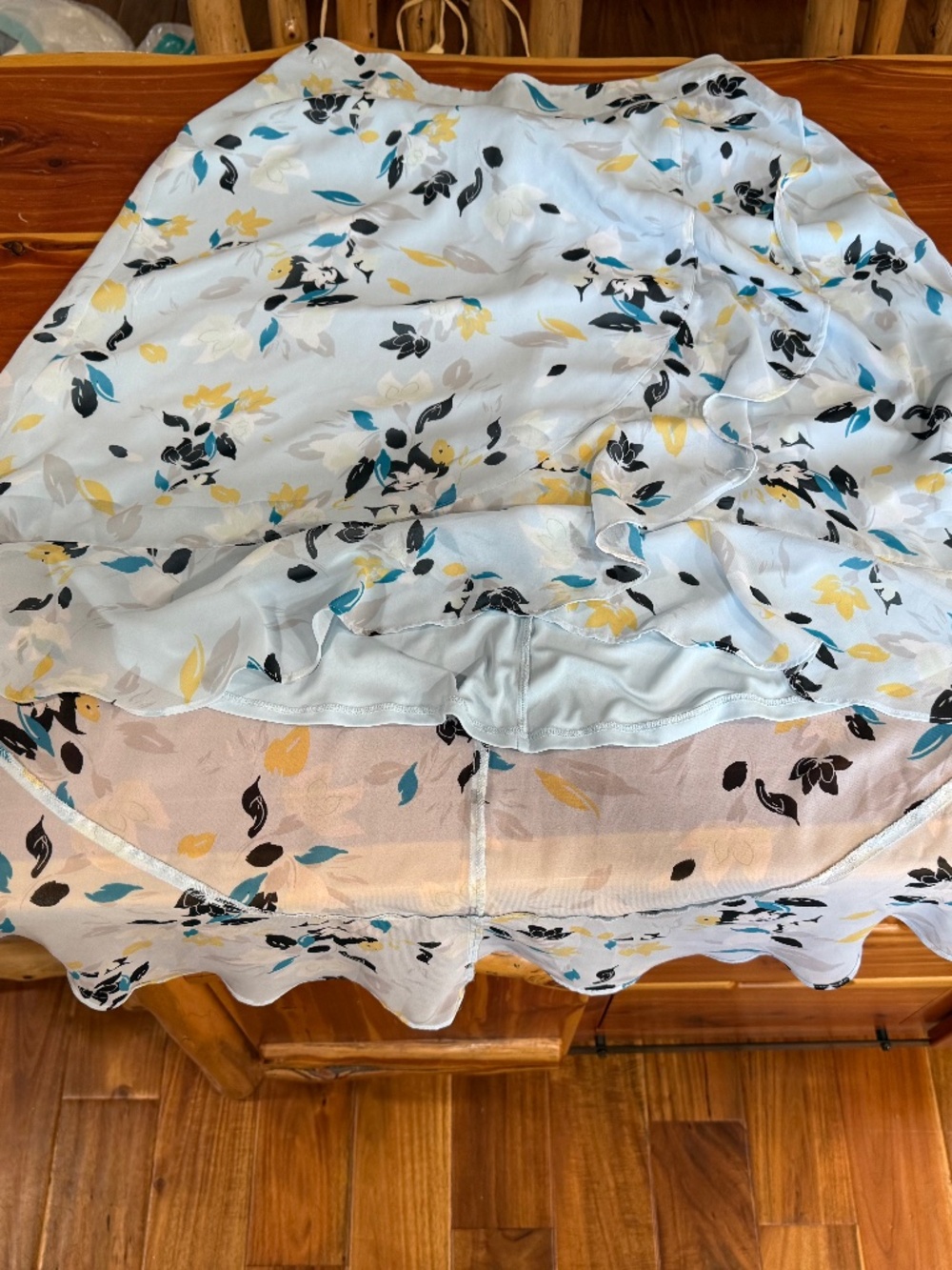 Lane Bryant high low skirt